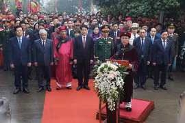 雄王祭祖大典在富寿省举行 体现"饮水思源"的传统美德
