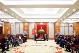 越共中央总书记、国家主席苏林会见墨西哥劳动党高级代表团