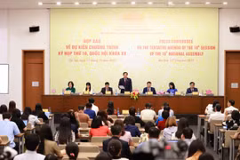 记者会场景。图自quochoi.vn