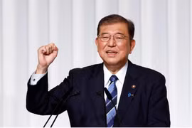 日本首相石破茂。图自路透社