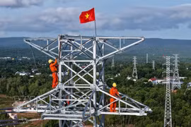 安江省完成服务2027年APEC会议的3个重点电力项目
