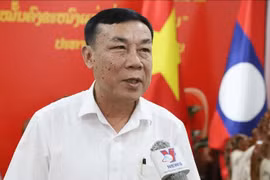 老越合作委员会常务副主席荣萨弯·维莱蓬。图自越通社