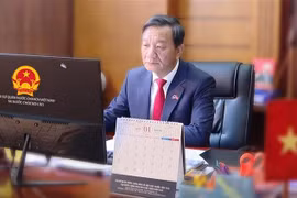 越南驻老挝大使阮明心。图自越通社
