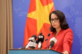 越南外交部发言人范秋姮。图自越通社