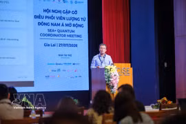 会议现场。图自越通社