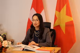 越南驻瑞士兼任驻列支敦士登特命全权大使周梅英。图自越通社