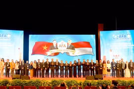 东盟会计师联合会第二十次次会议场景。图自越通社