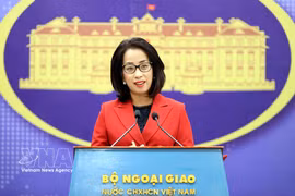 越南外交部发言人范秋姮。图自越通社