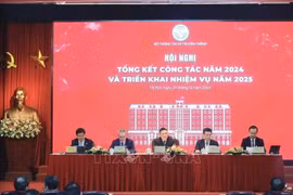 会议场景。图自越通社