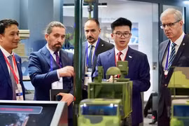 越南企业首次参加2026年土耳其伊斯坦布尔防务与航空航天展览会。Viettel供图