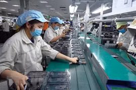 越南制造业连续七个月保持扩张态势。图自越通社