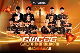 GAM Esports将代表越南参加2026年电子竞技世界杯。图自越南电子竞技娱乐协会