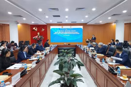 研讨会场景。图自越通社