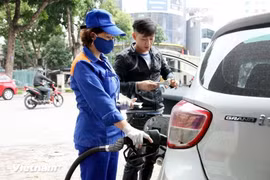 4月3日15时起越南各类成品油零售价继续上调。图自越通社