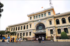 西贡中心邮政局是胡志明市著名目的地。图自越通社