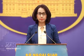 越南外交部发言人范秋姮。图自越通社
