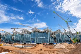 安江省富国国际机场扩建项目按计划将于2027年4月完工并投入运营。图自Vietnam+