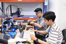 越南RTC Technology股份工资的培训活动。图自qdnd.vn