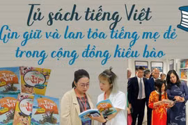 附图：在比利时推广越南语言和文化。图自越通社