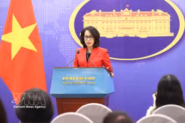 越南外交部发言人范秋姮。图自越通社