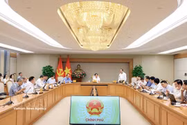 越南政府副总理胡国勇就战略技术发展任务的实施情况召开会议。图自越通社