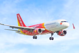 4·30和5·1假期：越捷零盾机票大促开启。图自越捷航空