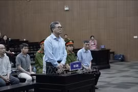 原越南工贸部副部长黄国旺被建议判刑6至7年。图自越通社