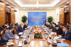 越南共产党与德国社会民主党第十次理论对话在河内举行。图自越通社