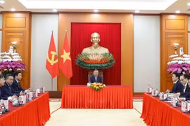 苏林总书记同韩国总统李在明、新加坡总理黄循财通电话