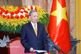越共中央总书记、国家主席苏林。图自越通社