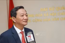 越南驻老挝大使阮明心。图自越通社