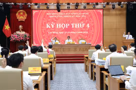 高平省人民议会（2026~2031年任期）第四次会议现场。图自daibieunhandan.vn