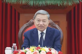 越共中央总书记苏林。图自越通社