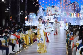 2025年胡志明市奥黛节将于3月举行。图自越通社