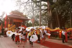 本府城庙会在奠边省热闹开庙