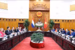 越南政府总理阮春福与荷兰首相马克·吕特举行会谈