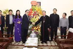 2019年圣诞节：河内市领导向天主教牧师和教徒致以圣诞节祝福