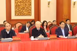 阮富仲总书记就胡志明市今后发展方向主持召开中央政治局会议