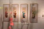“四条屏民画藏春色”展览开幕