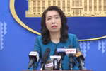 越南外交部举行例行记者会