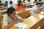 全国考生参加2019年国家高中毕业和大学入学统一考试 