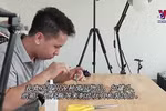 90后青年使用废旧物品手工制作有意义的小玩具