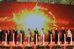 越南茶岭-中国龙邦国际性口岸正式开通