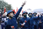 春意盎然送新兵 满腔热血踏征程