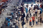 内排国际航空港在国庆节期间旅客吞吐量约达41万人次