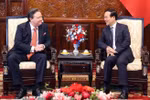 越南国家主席武文赏会见美国驻越大使马克 ·纳珀