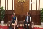 越南国家主席陈大光会见以色列驻越大使和捷克和莫拉维亚共产党主席