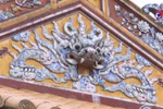 顺化宫廷建筑上的虎符形象