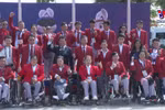 第12届东南亚残疾人运动会升旗仪式在柬埔寨举行