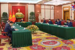 阮富仲总书记与中共中央总书记、国家主席习近平通电话